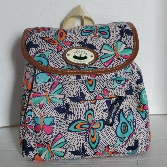 Lily Bloom Mini Backpack Night Flight Butterfly Butterflies Bag Women's Woman's - Picture 11 of 12